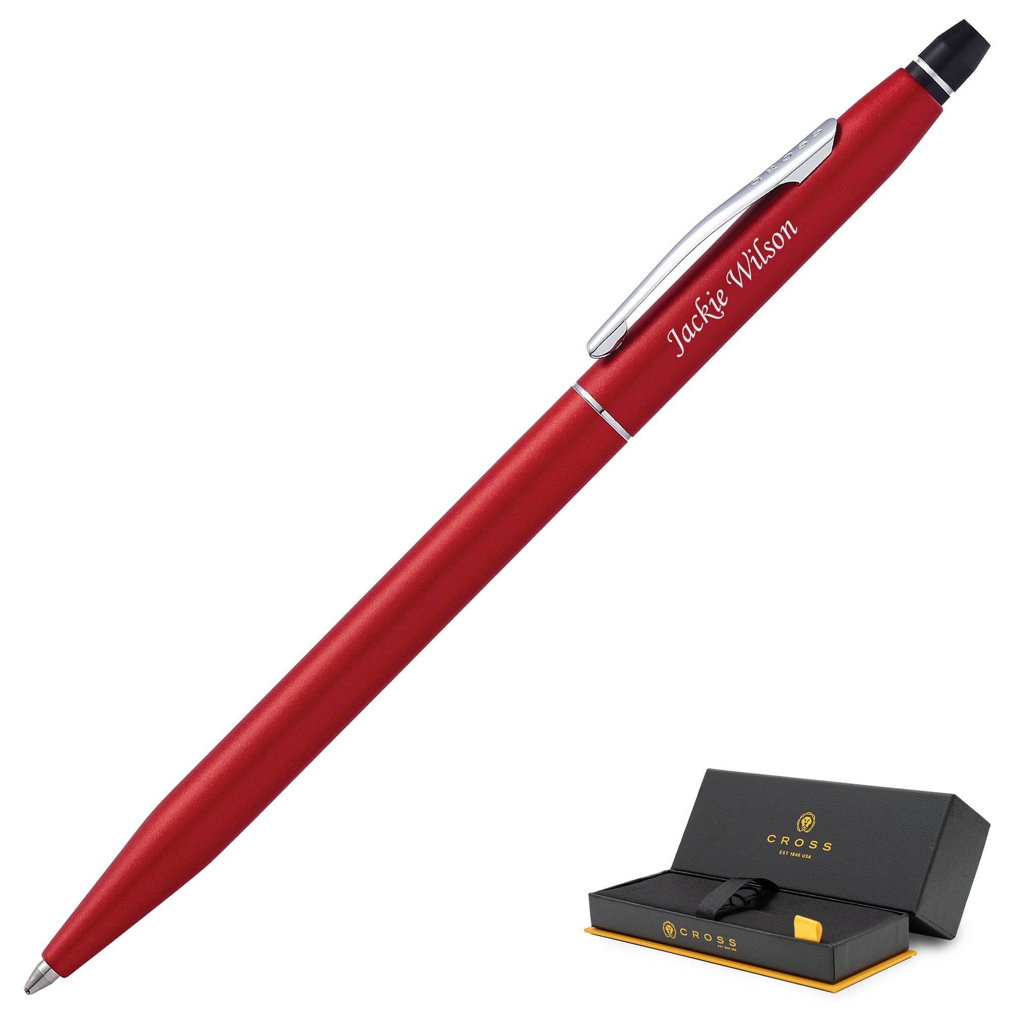 Cross Click Crimson Red Ballpoint Pen